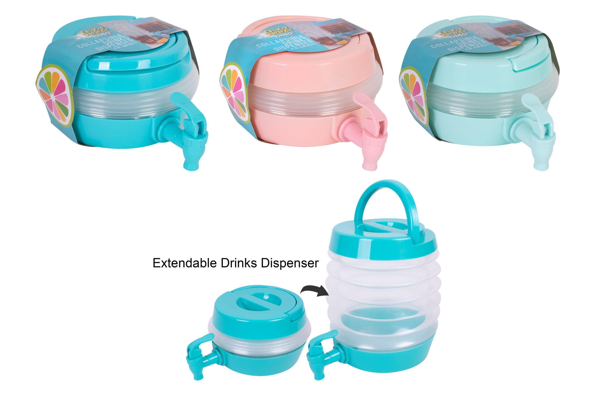 BELLO CAMPING / COLLAPSIBLE DRINK DISPENSER 3.3L. AM2223 \\\KD23990