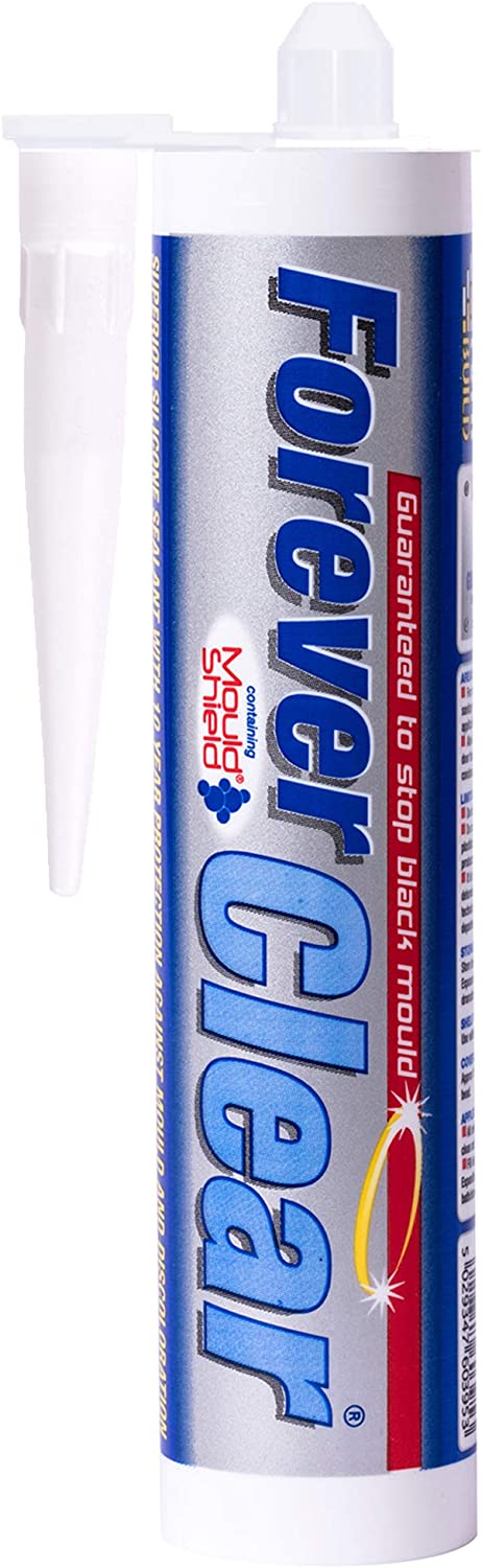 EVERBUILD FOREVERWH FOREVER CLEAR SEALANT 295ML - WHITE. FOREVERCLEAR \\\KD24034