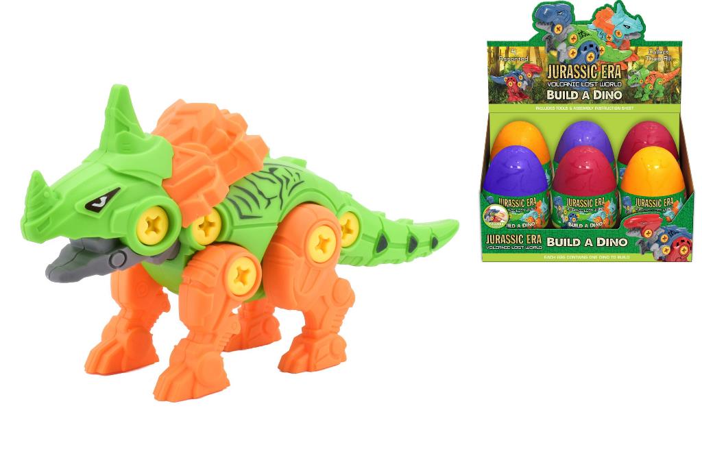 JURASSIC ERA BUILD A DINO IN EGG. TY7322 \\\KD24058