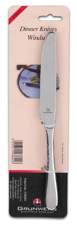 2 WINDSOR DINNER KNIVES. 2TKWDR/C \\\KD24060