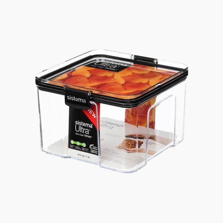 SISTEMA ULTRA CLEAR TRITAN SQUARE CONTAINER 1.4L. SIS51411 \\\KD24178