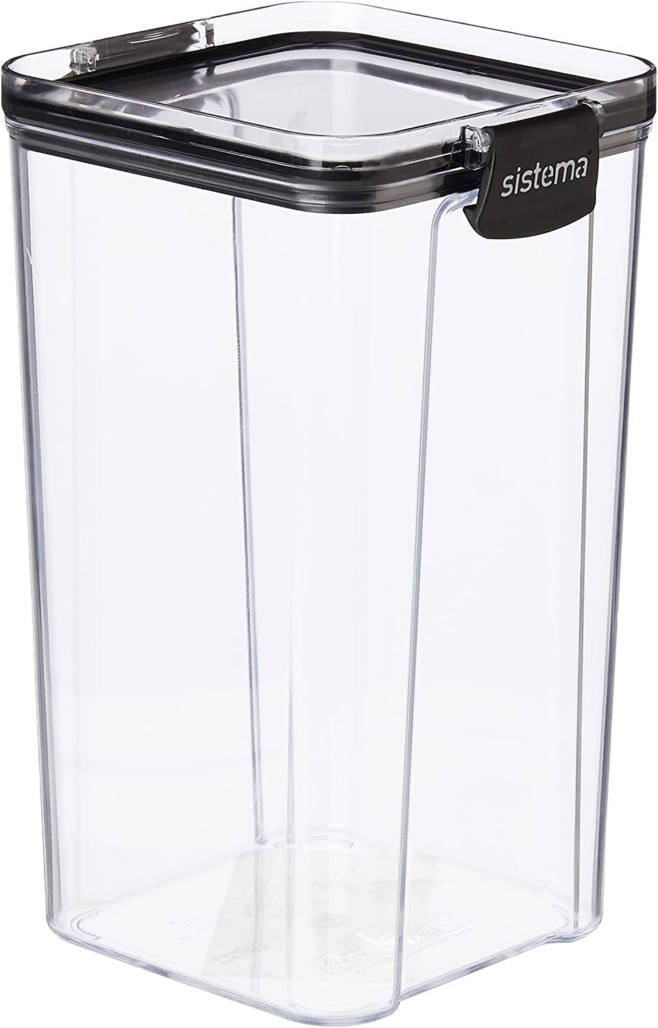SISTEMA ULTRA CLEAR TRITAN SQUARE CONTAINER 1.3L. SIS51403 \\\KD24179