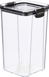 SISTEMA ULTRA CLEAR TRITAN SQUARE CONTAINER 1.3L. SIS51403 \\\KD24179