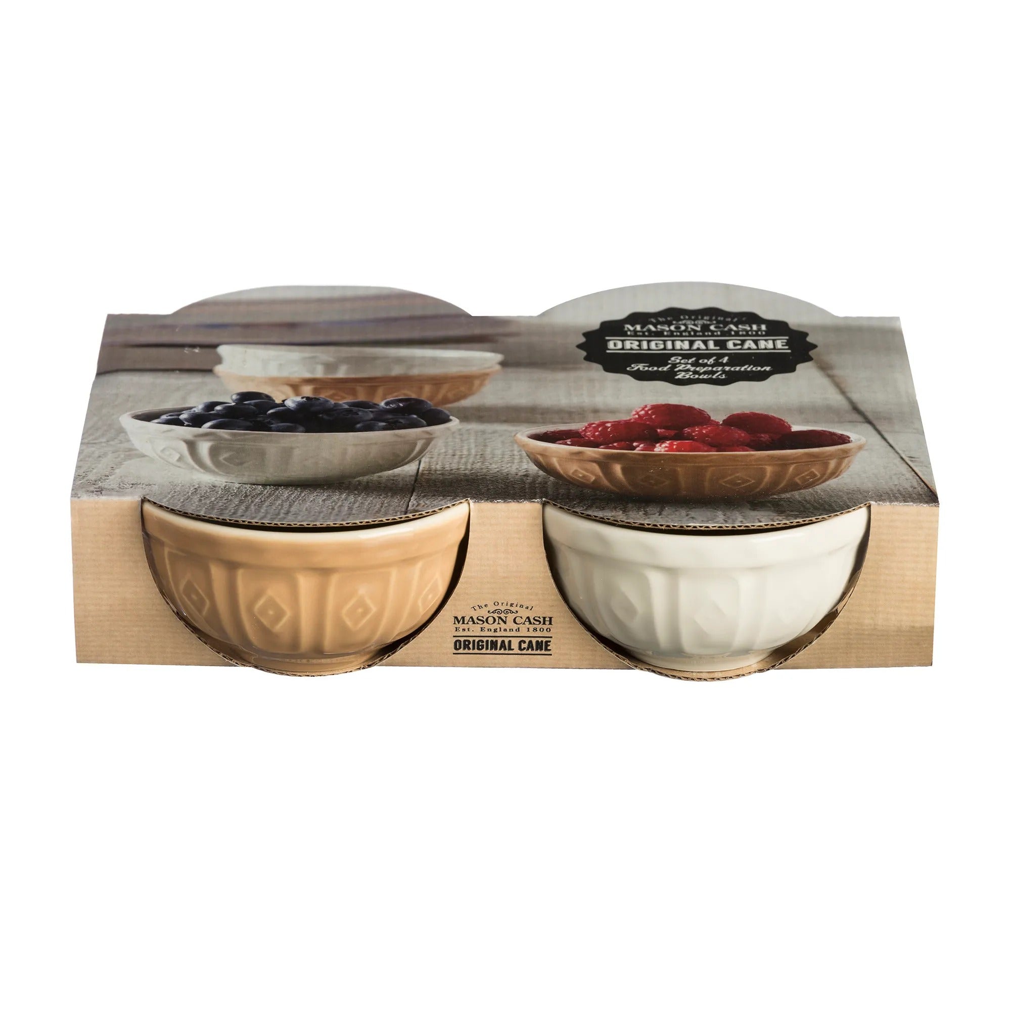 MASON CASH CANE FOOD PREPARATION BOWLS 175ML 4/PK. 2001.126 \\\KD24201