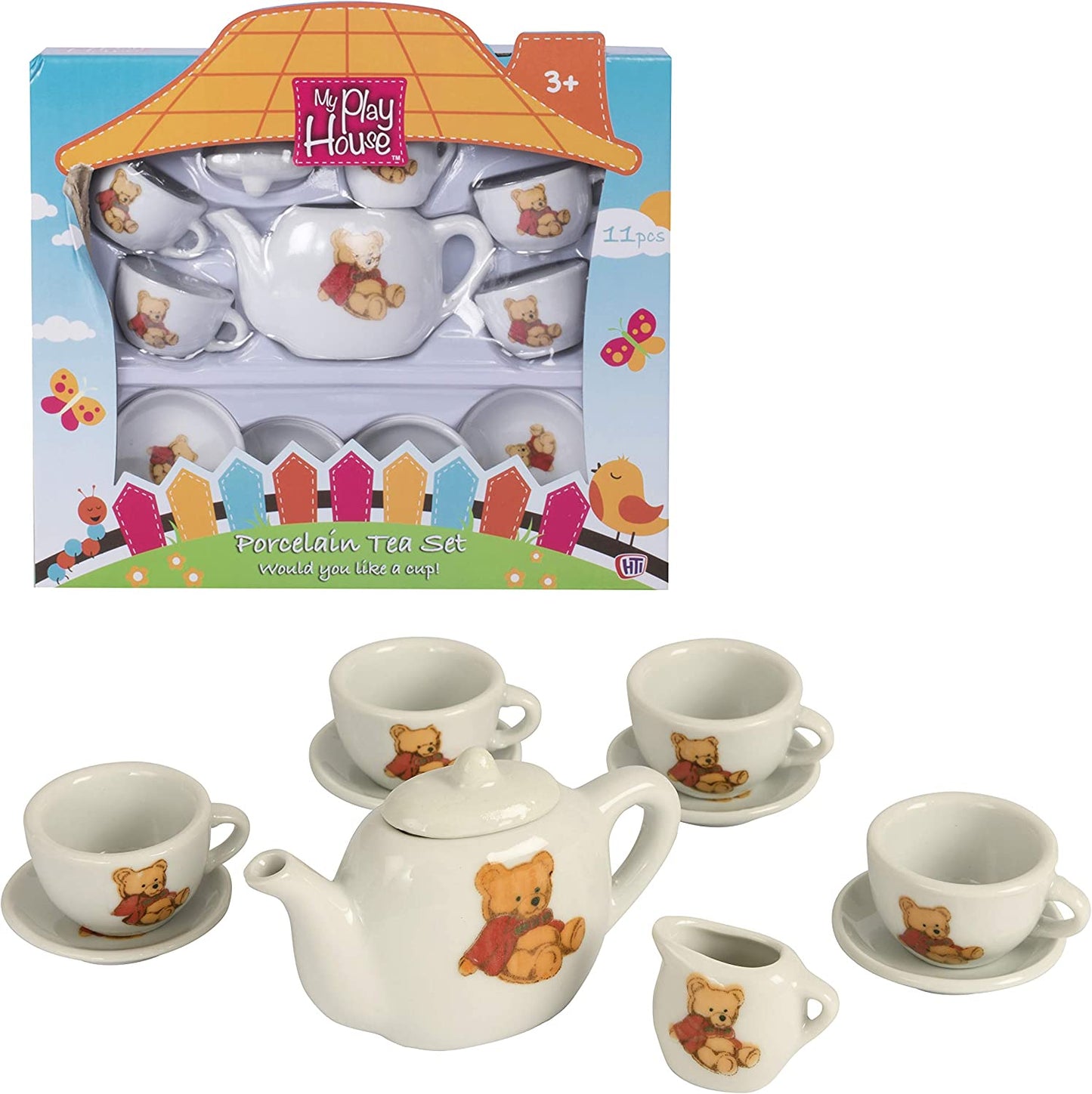 MY PLAY HOUSE PORCELAIN TEA SET. 1372228 \\\KD24219