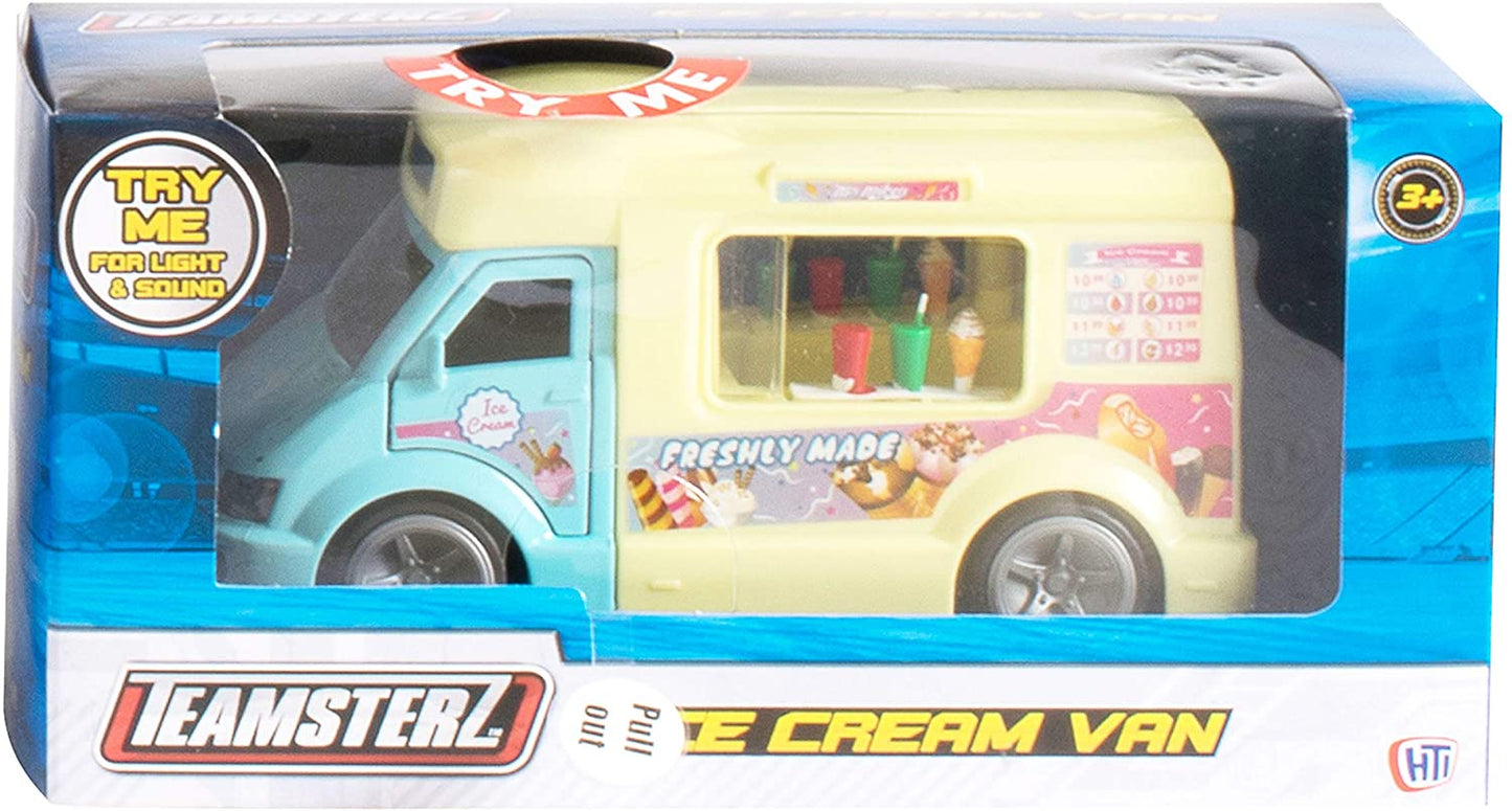 TEAMSTERZ LIGHT & SOUND ICE CREAM VAN KIDS TOY. 1373620 \\\KD24225