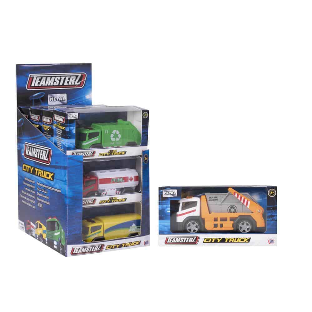 TEAMSTERZ DIE CAST CITY TRUCK TOY VEHICLE 1:43. 1416449 \\\KD24227