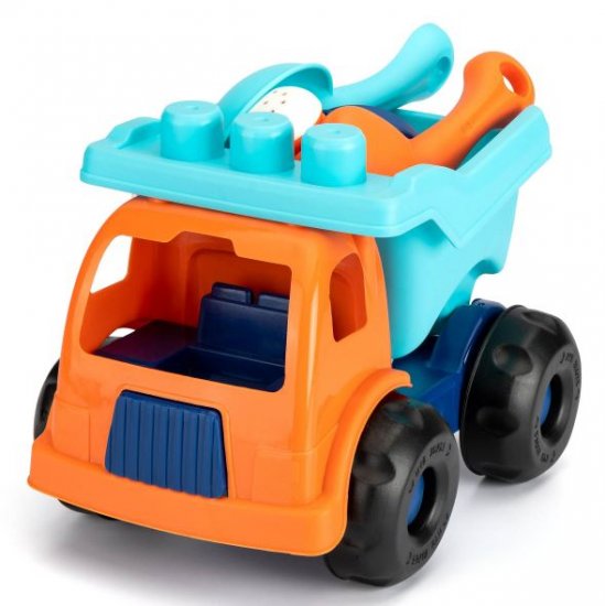 YELLO TRUCK BEACH TOY SET 5PCS. BU1314 \\\KD24240