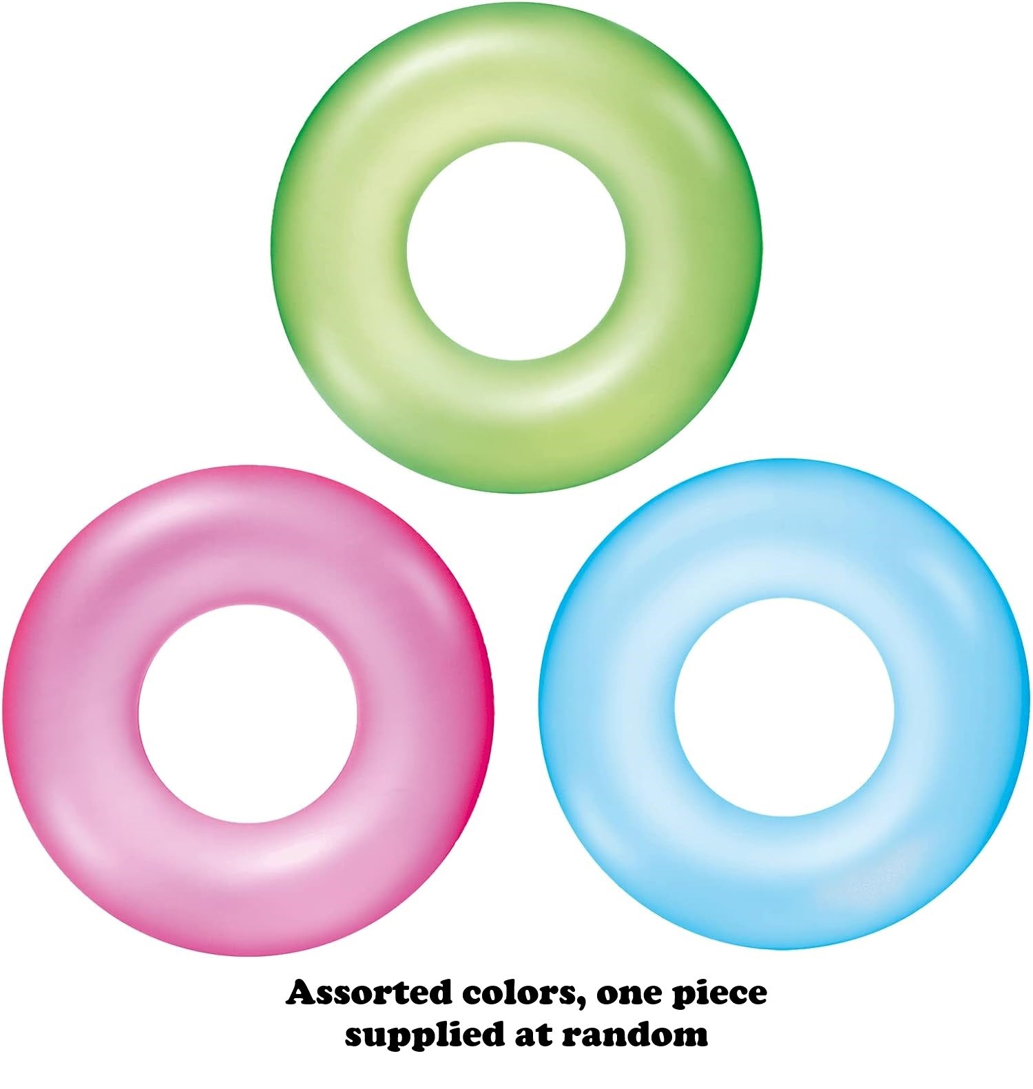 BESTWAY FROSTED NEON SWIM RING 36" / 91CM. BW36025-19 \\\KD24241