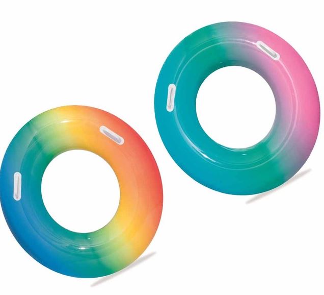 BESTWAY RAINBOW SWIM RING 36" / 91CM. BW36126-20 \\\KD24242