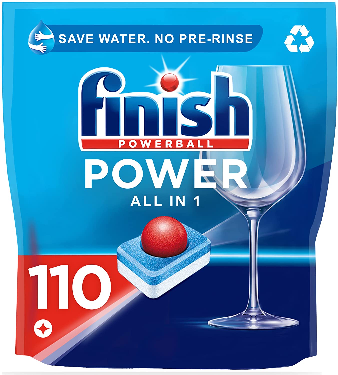FINISH POWEBALL POWER ALL IN ONE 110 TABLETS. PT572115 \\\KD24311