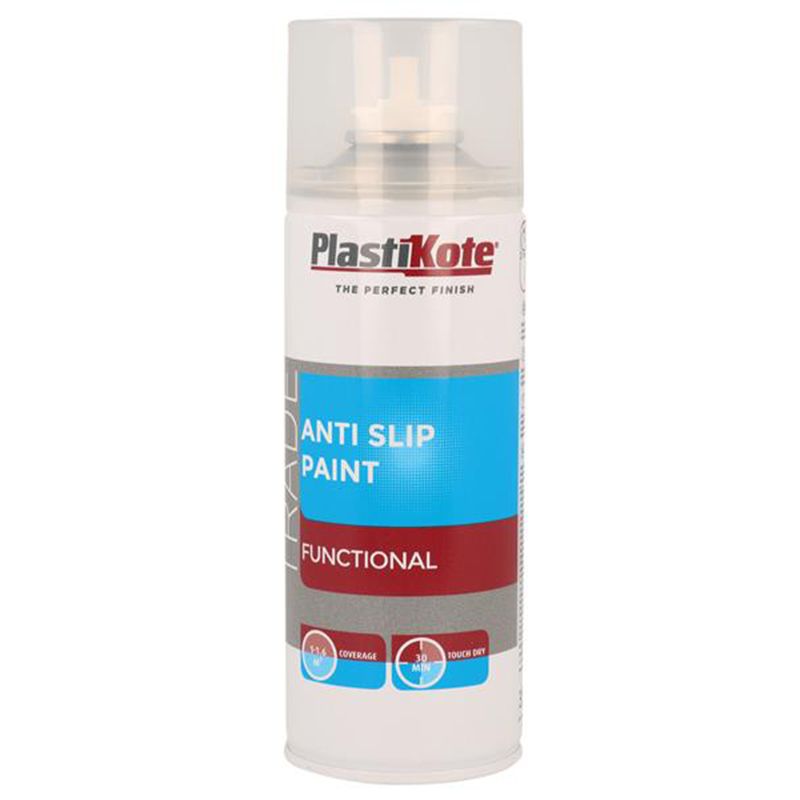 PLASTIKOTE TRADE ANTI SLIP PAINT SPRAY 400ML. PL71021 \\\KD24321