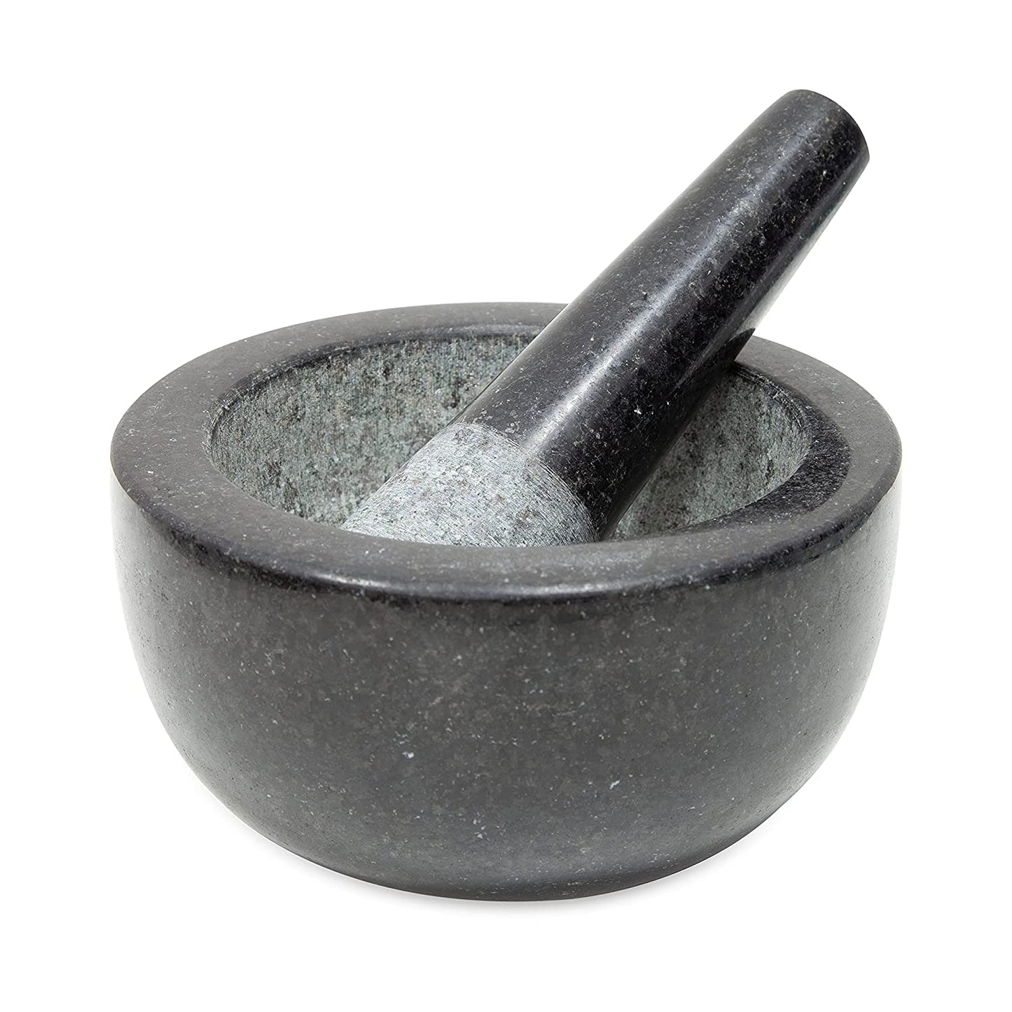 BLACKMOOR GRANITE PESTLE AND MORTER 16CM. BML67969 \\\KD24326