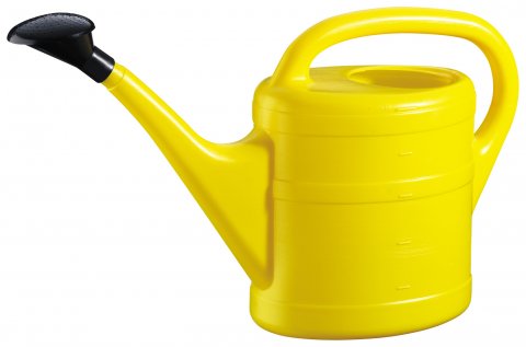 GELI PLASTIC WATERING CAN 5L - YELLOW. 702005.02 \\\KD24339
