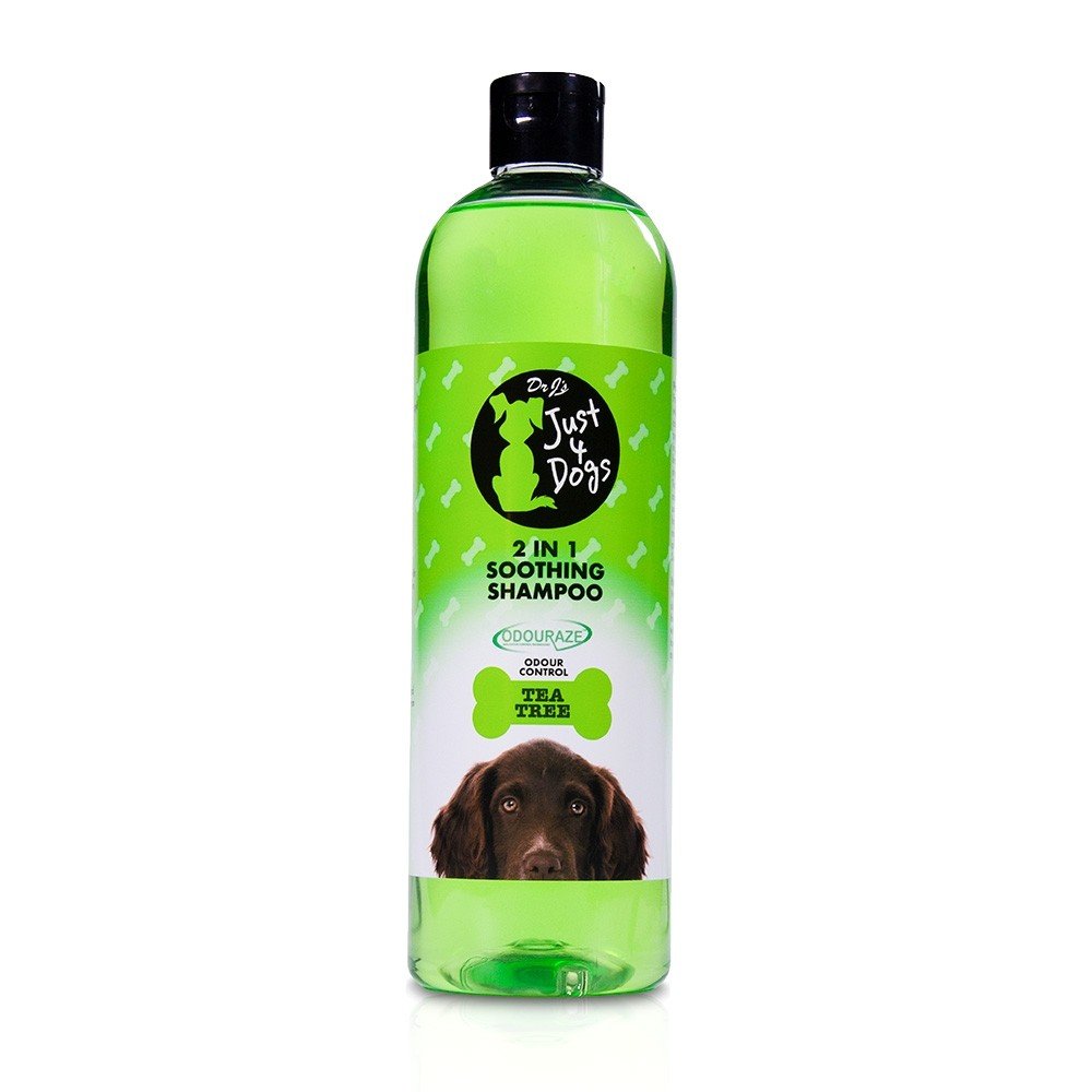 'DR J'S JUST 4 DOGS 2 IN 1 SOOTHING SHAMPOO 500ML - TEA TREE'||'. '||'J4DMEDSHAM' \\\KD24361