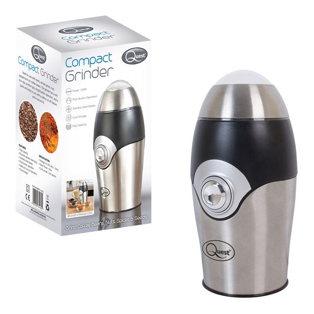 QUEST COMPACT ELECTRIC ONE TOUCH GRINDER 150W 50G. BML34160 \\\KD24446