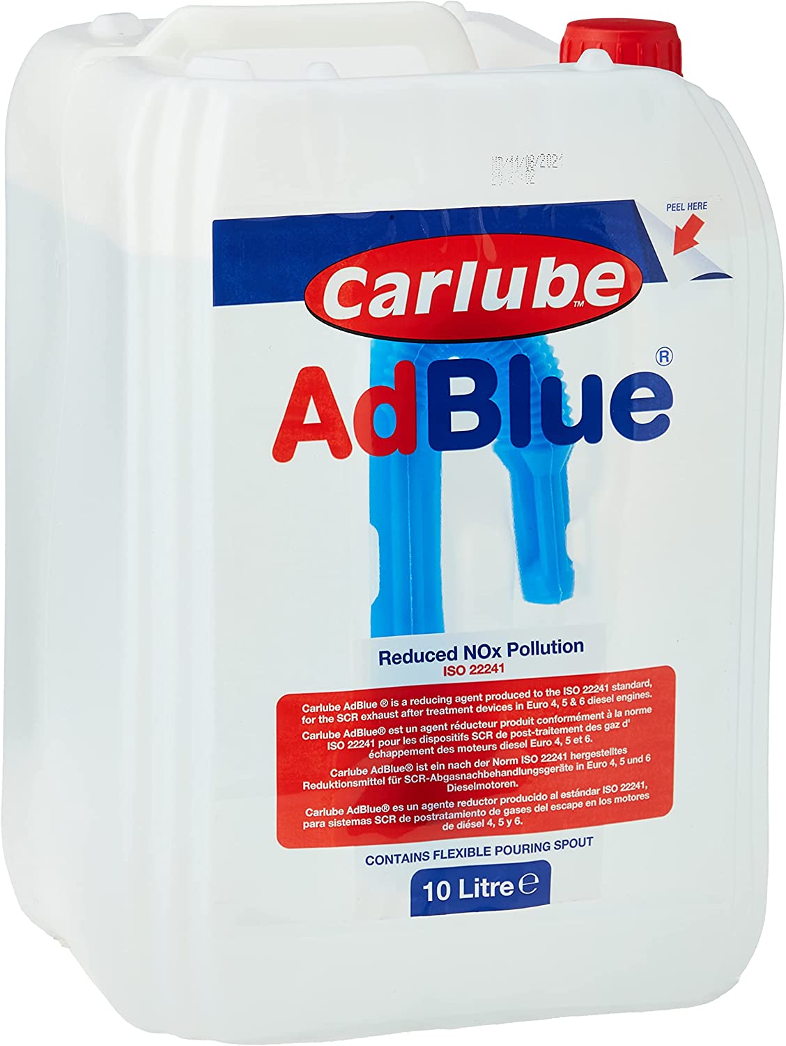 CARLUBE ADBLUE 10LTR WITH EASY POUR SPOUT. CAB010 \\\KD24470