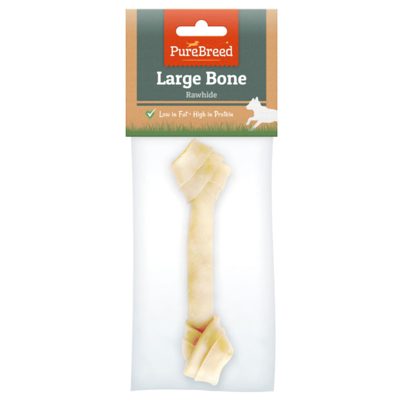 PURE BREED RAWHIDE LARGE BONE. OL313618 \\\KD24564