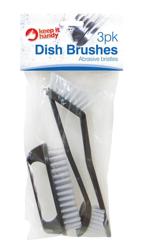 BUZZ ASSORTED DISH BRUSHES 3/PK. OL320532 \\\KD24575
