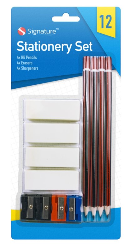SIGNATURE STATIONERY 12 PCS SET. OL316606M \\\KD24576