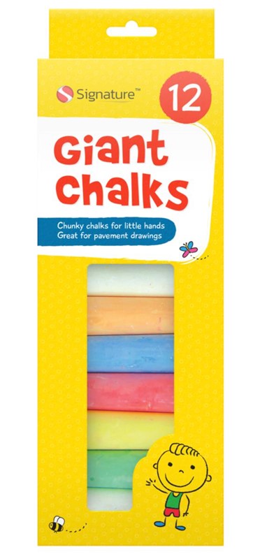 SIGNATURE GIANT CHALKS 12/PK. OL319581M \\\KD24580
