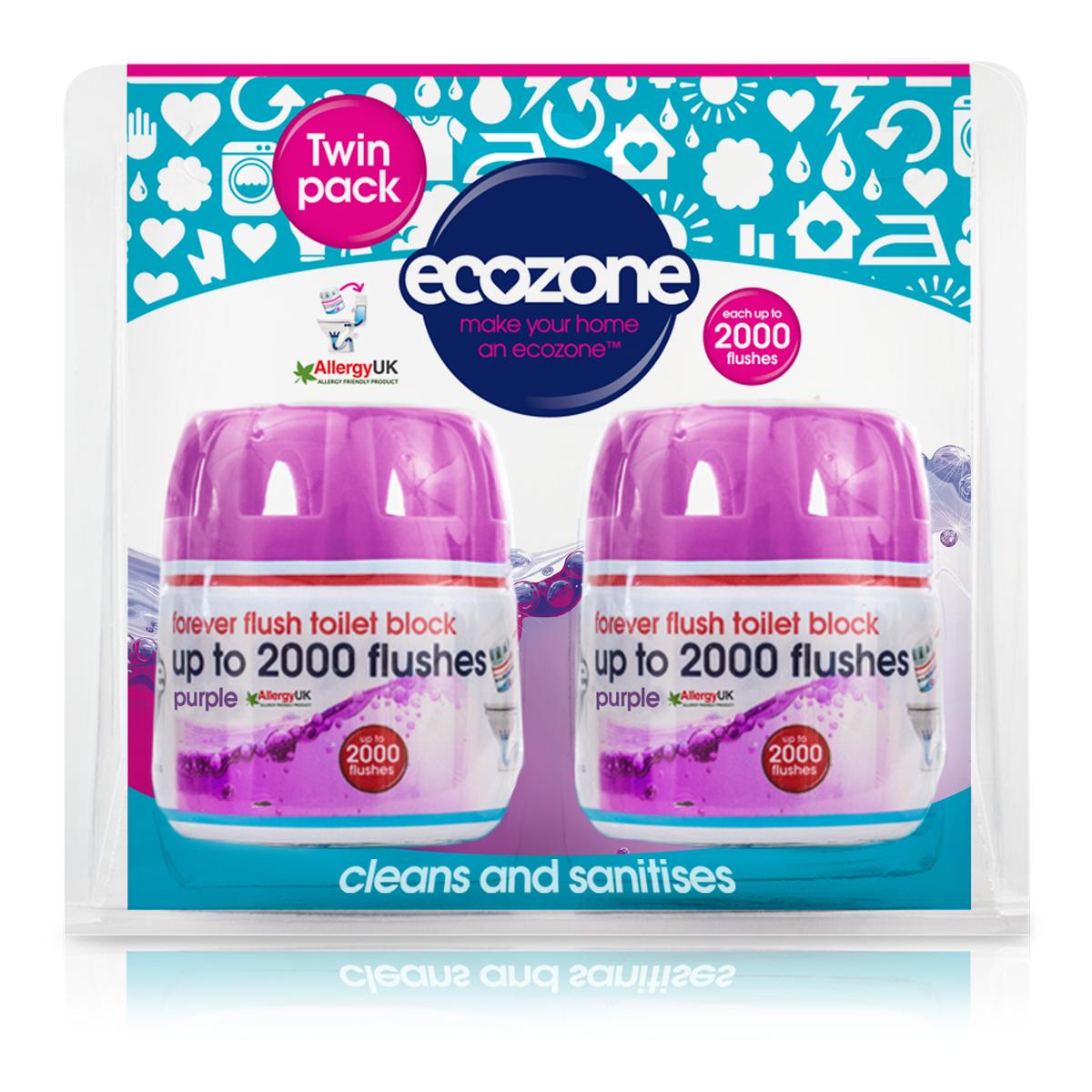 ECOZONE FOREVER LAST FOR UP TO 2000 FLUSHES - LAVENDER. FF2004 \\\KD24601