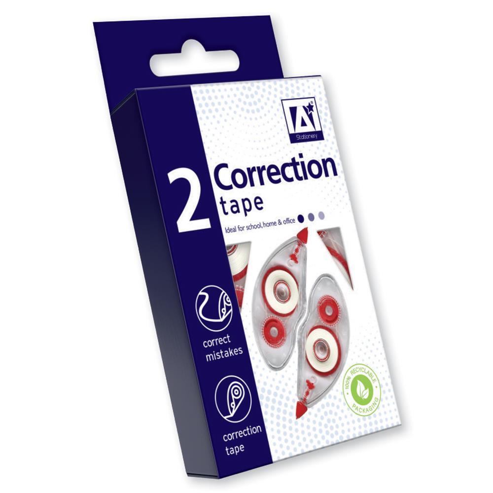 ANKER STATIONERY CORRECTION TAPE MOUSE 2/PK \\\KD24618