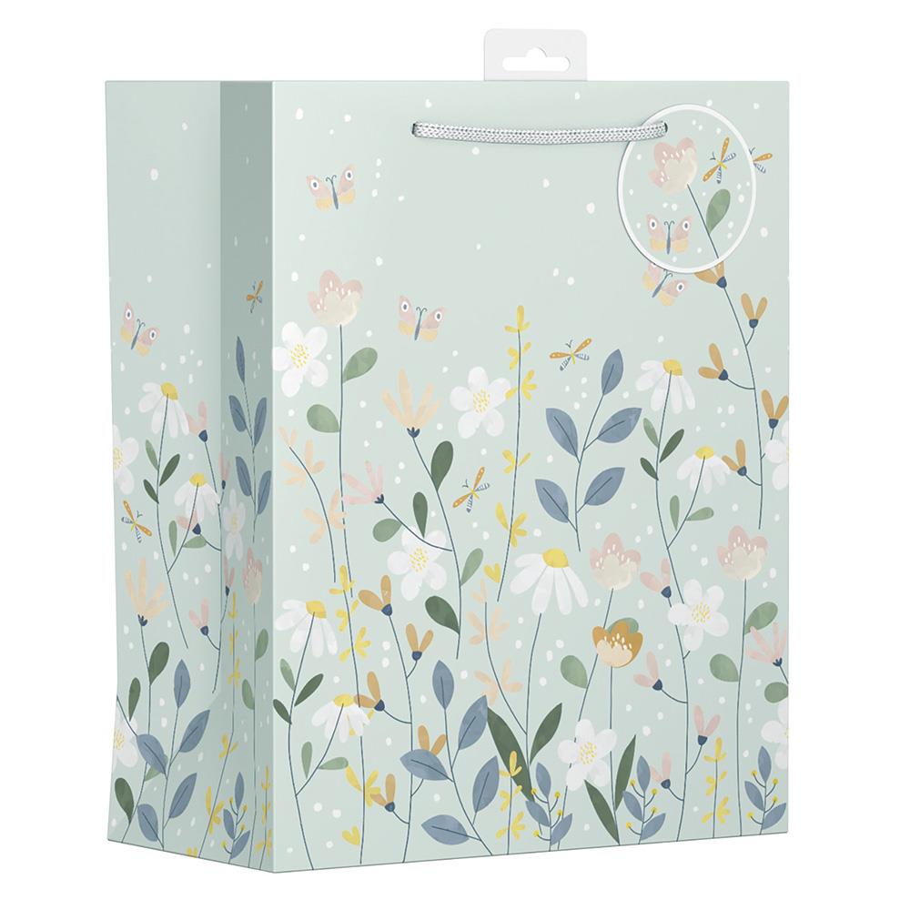 GIFTMAKER FLOWER & BUTTERFLY LARGE GIFT BAGS APX 36 X 28 CM. YAMGB27L \\\KD24642