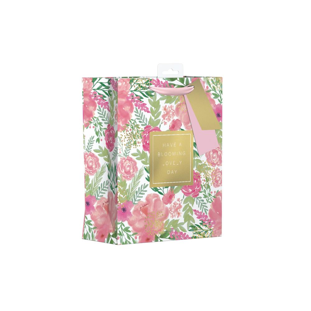 SPRING FLORAL MEDIUM GIFT BAG. YALGB04M/1 \\\KD24646
