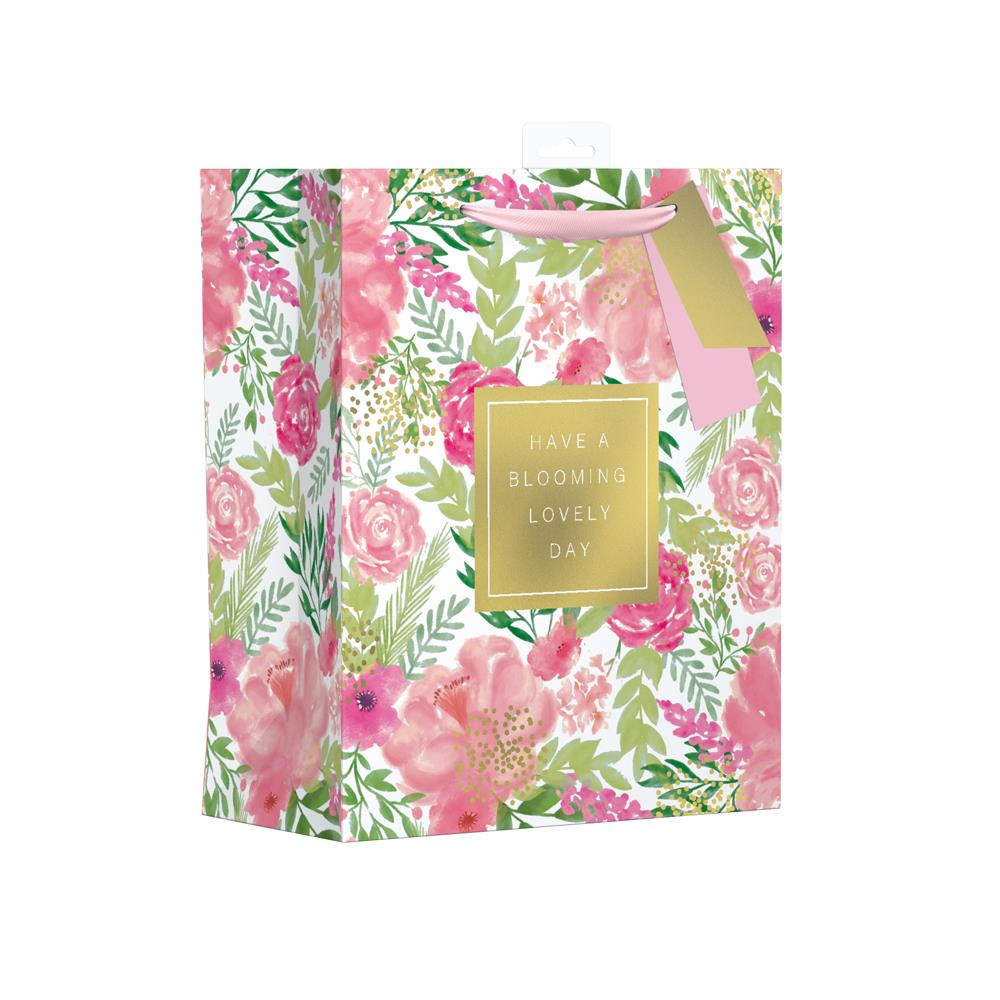 SPRING FLORAL LARGE GIFT BAG. YALGB04L/1 \\\KD24647