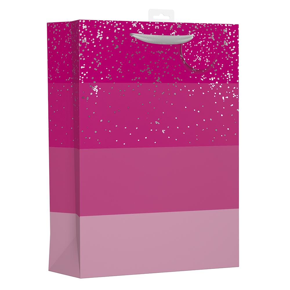 PINK STRIPE EXTRA LARGE GIFT BAG. YAMGB03X \\\KD24651