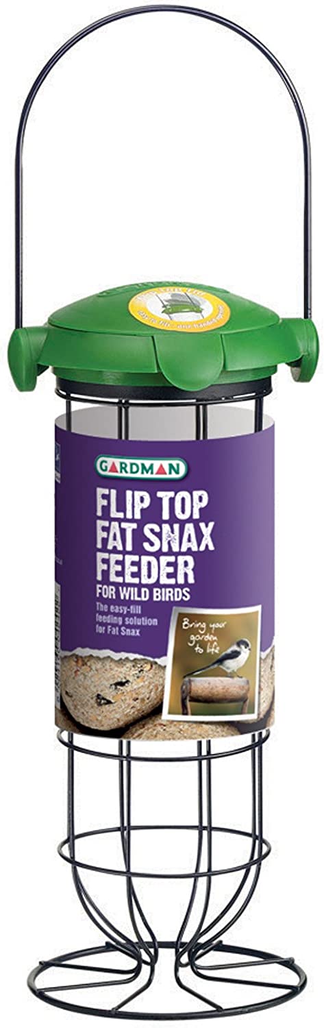 GARDMAN FLIP TOP BIRD FAT SNAX FEEDER. A04242 \\\KD24667