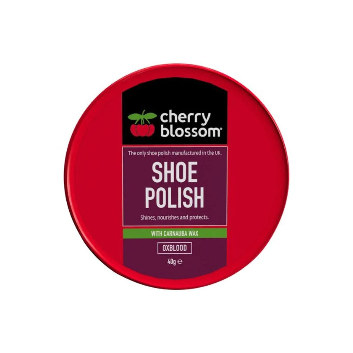 CHERRY BLOSSOM OXBLOOD SHOE POLISH 40G. CB211017 \\\KD24695