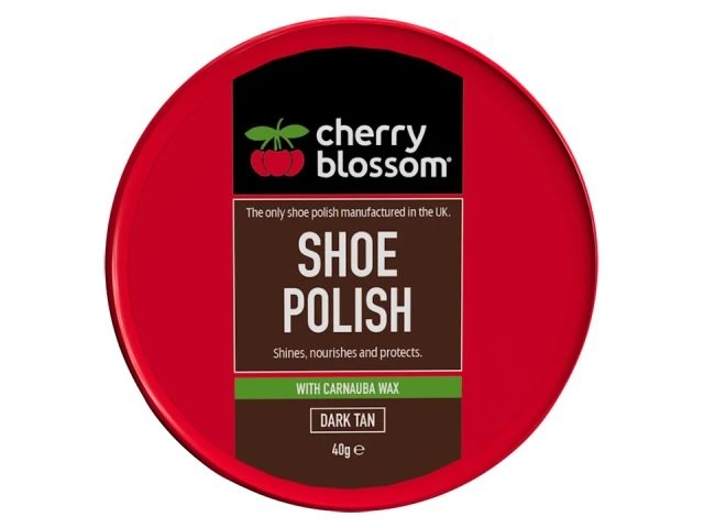 CHERRY BLOSSOM DARK TAN SHOE POLISH 40G. CB211014 \\\KD24697