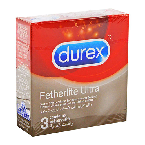 12 PACK DUREX FEATHERLITE ULTRA CONDOM 3 PCS. DUREXFEATHERLITEULTRA-3PK \\\KD24705