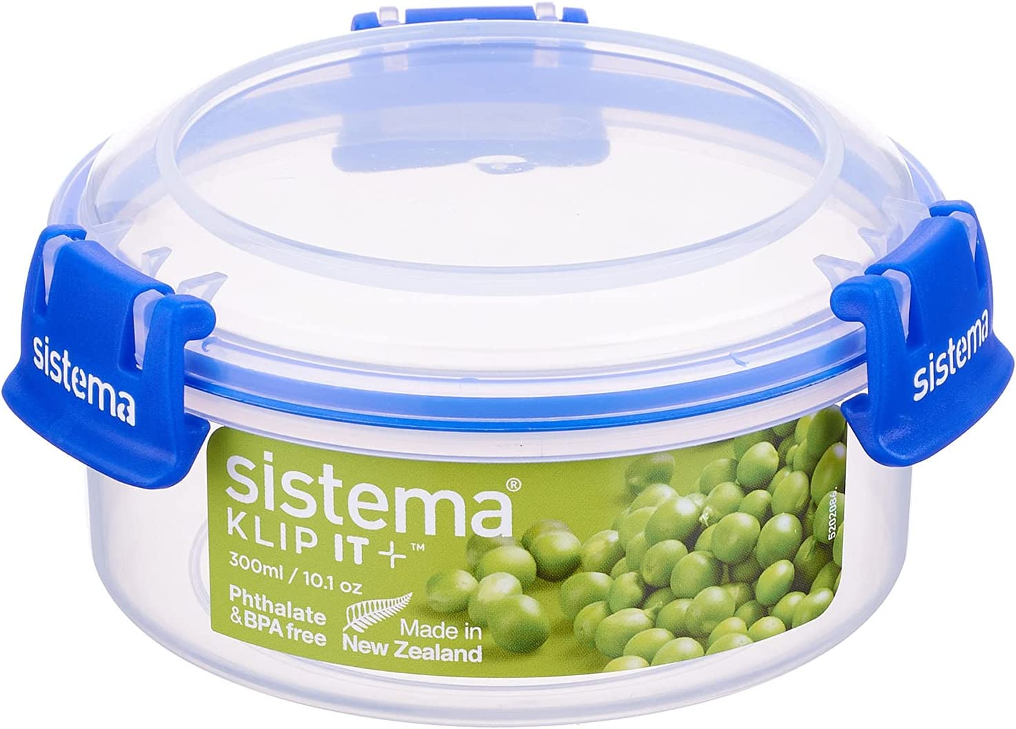SISTEMA KLIP IT PLUS ROUND FOOD STORAGE CONTAINER 300ML. SIS881303 \\\KD24718