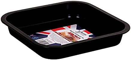 WHAM ESSENTIALS BLACK SANDWICH TIN SQUARE 19 X 19 X 3 CM. WHAM56251 \\\KD24728