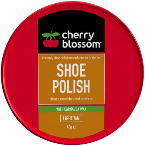 CHERRY BLOSSOM SHOE POLISH LIGHT TAN 40G. CB211016 \\\KD24735