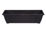 WHITEFURZE VENETIAN WINDOW BOX / PLANTER 60CM - BLACK. G020245 \\\KD24770