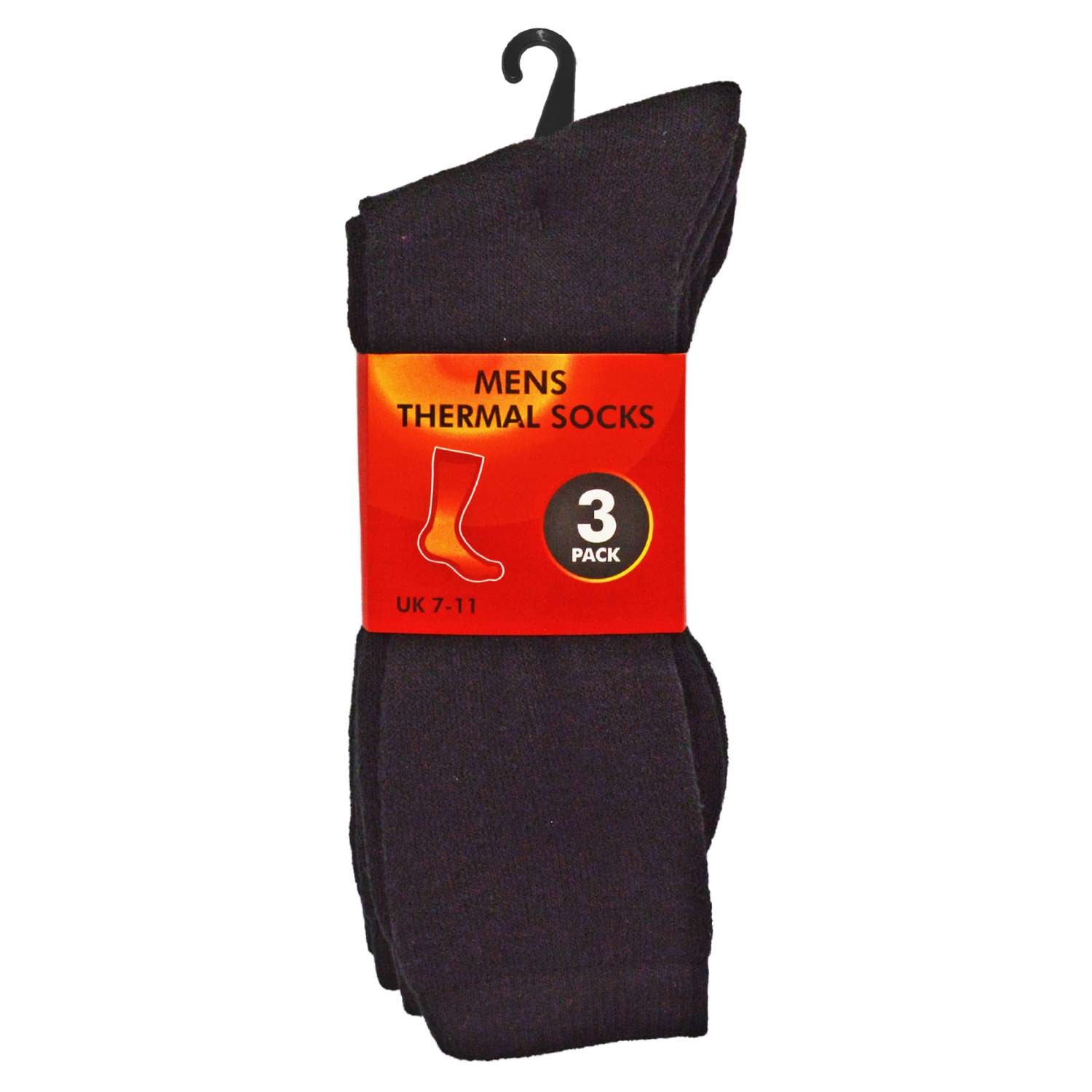MENS THERMAL SOCKS (SIZE 7-11) 3/PK. SK680 \\\KD24834