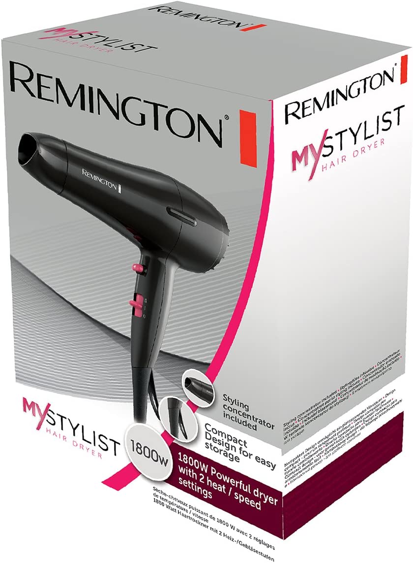 REMINGTON MY STYLIST HAIR DRYER 1800W. ATD2121 \\\KD24857
