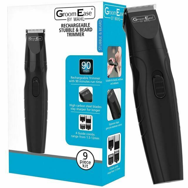 WAHL GROOMEASE RECHARGEABLE STUBBLE & BEARD TRIMMER. AT9685-517 \\\KD24868