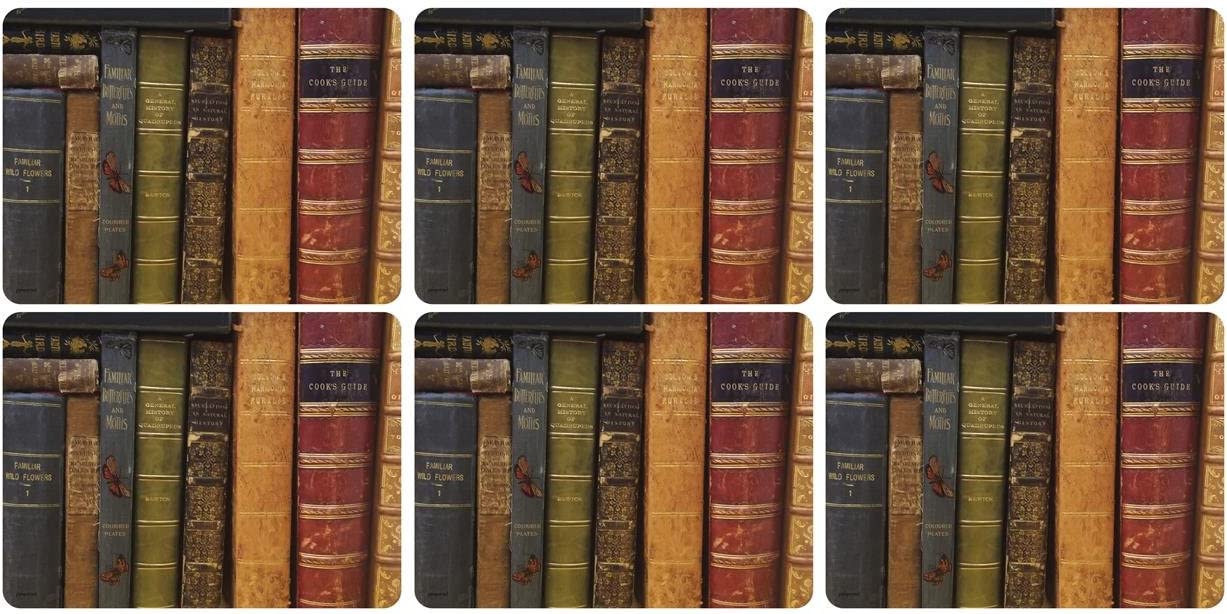 PIMPERNEL ARCHIVE BOOKS PLACEMATS 6/PK. 21298 \\\KD24902