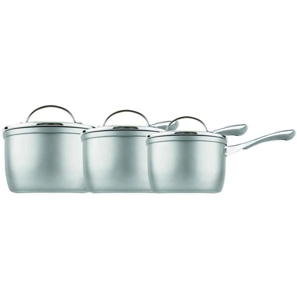 PRESTIGE PRISM SILVER SAUCEPAN 3/PK. PRS0005 \\\KD24903