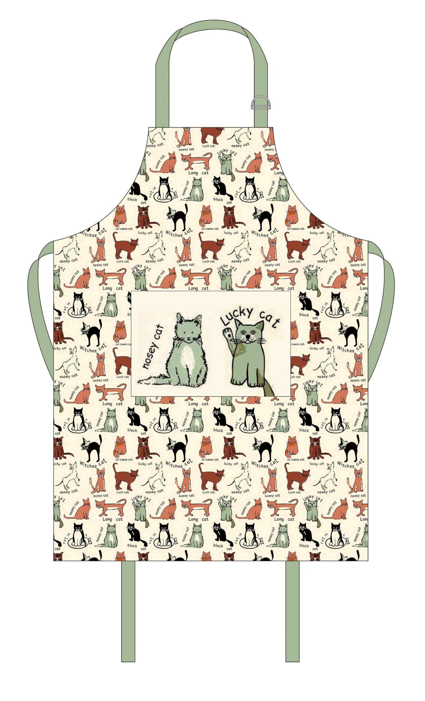 HIGHLANDS KITCHEN / COOKING COTTON APRON 69CM X 83CM - CAT. CATCA \\\KD24938