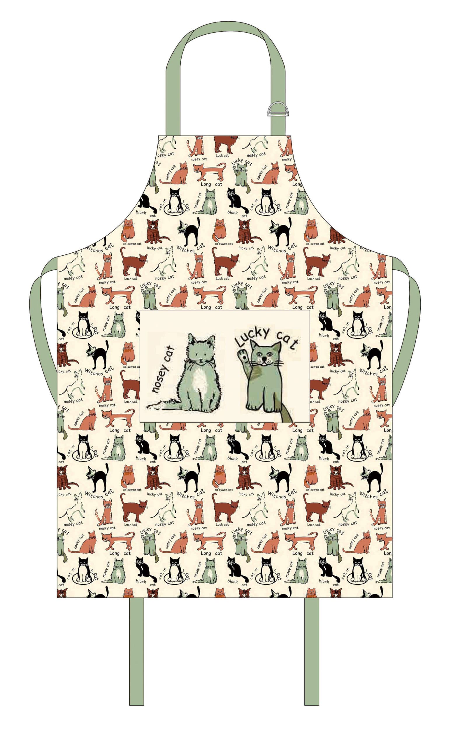 HIGHLANDS KITCHEN / COOKING COTTON APRON 69CM X 83CM - CAT. CATCA \\\KD24938