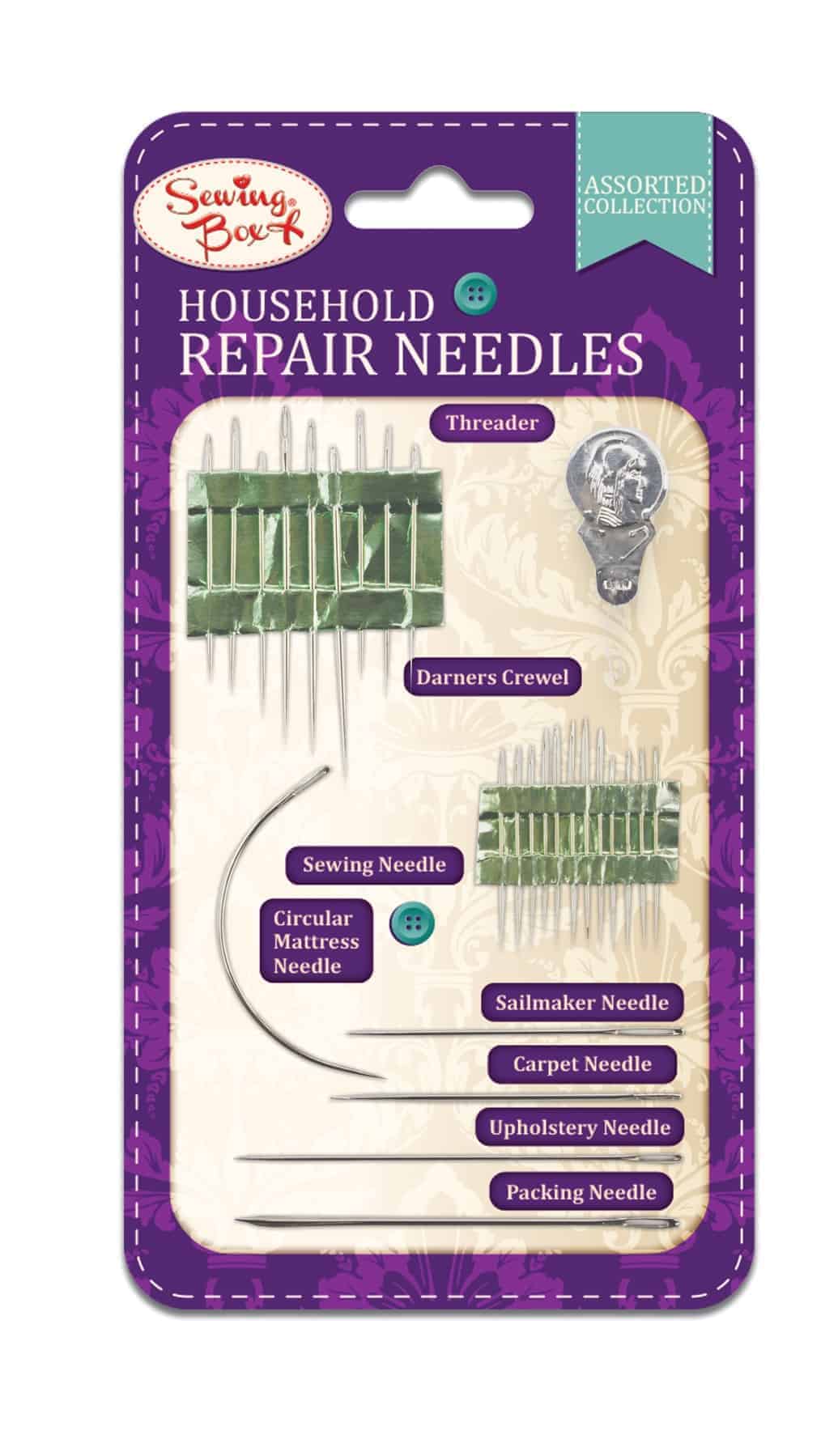 SEWING BOX HOUSHOLD SEWING NEEDLES SET. KC93 \\\KD24983