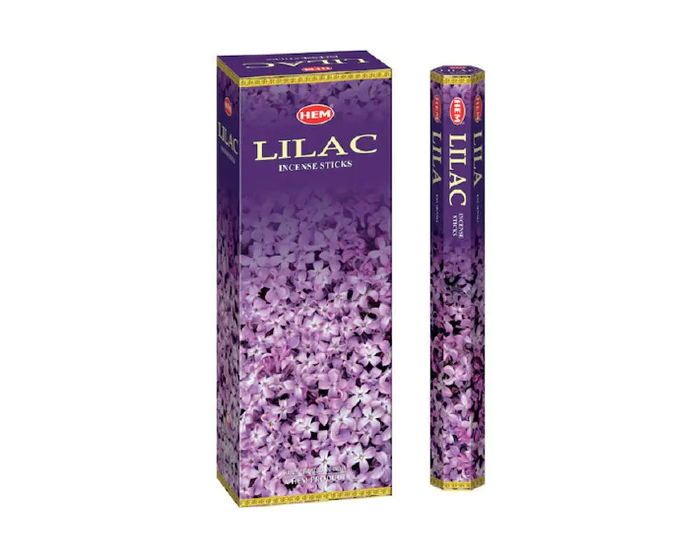 PACK OF 6 HEM LILAC INCENSE STICKS 20/PK. HEMLILAC \\\KD25029