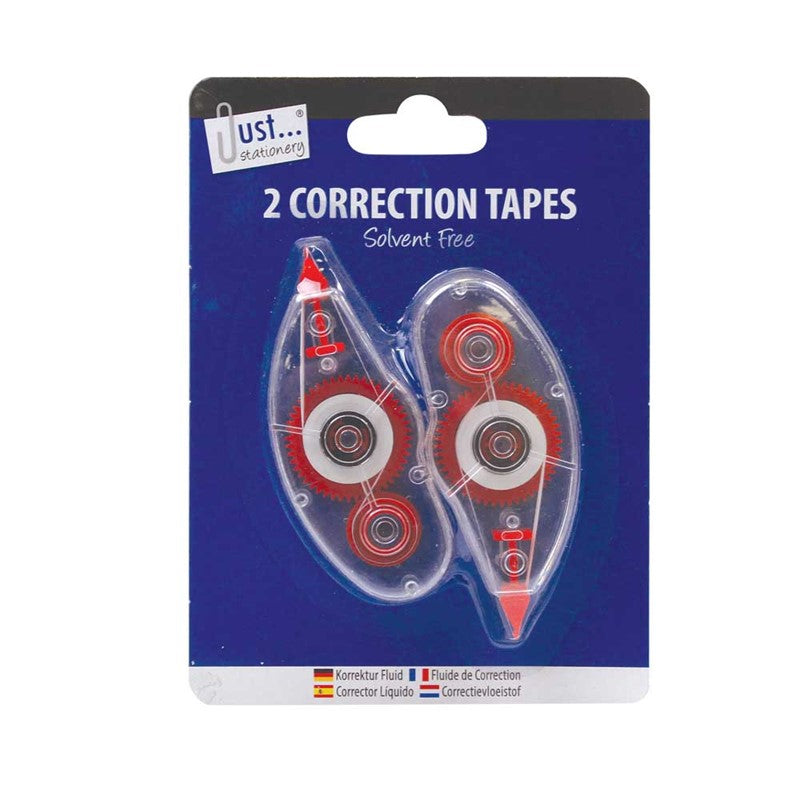 JUST STATIONERY CORRECTION TAPE MOUSE 2/PK. TA6054 \\\KD25070