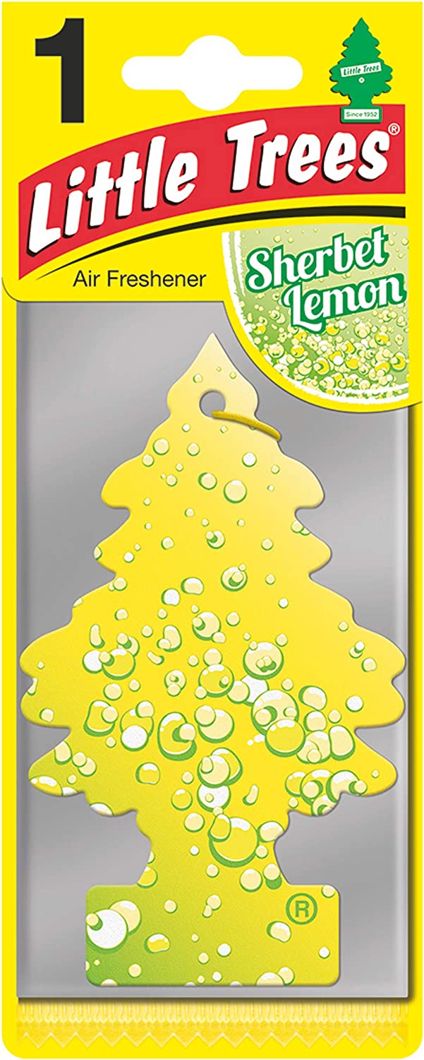 LITTLE TREES CAR AIR FRESHENER - SHERBET LEMON. MTR0073 \\\KD25077